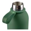 Doppelwandige Trinkflasche aus recyceltem Edelstahl (500 ml) Sena Blau | ohne Werbeanbringung | Nicht verfügbar | Nicht verfügbar