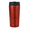 Reisebecher 'Brilliant' (300 ml) aus Edelstahl Rot