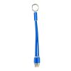USB-Aufladekabel 'Choose' aus Aluminium Silber