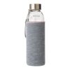 Glasflasche "Neo" (500ml) mit Neoprenhülle Kobaltblau