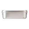 Edelstahl-Lunchbox Kasen Silber
