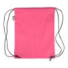 rPET 210D Polyester Rucksack mit Kordelzug Calix Rosa