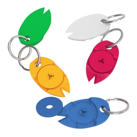 Schlüsselanhänger "Zecke" standard gelb | ohne Werbeanbringung | Nicht verfügbar | Nicht verfügbar