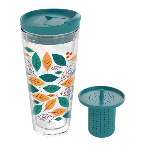 Isolierbecher &quot;Mocha&quot; mit Teesieb transparent | ohne Werbeanbringung | Nicht verfügbar | Nicht verfügbar