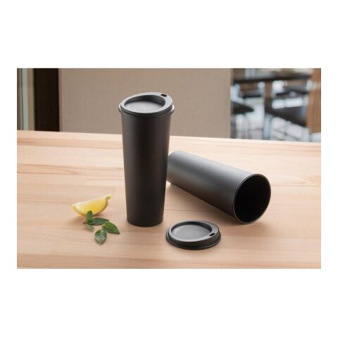 Becher &quot;ToGo&quot;, 0,5 l raffiniertes rot | ohne Werbeanbringung | Nicht verfügbar | Nicht verfügbar