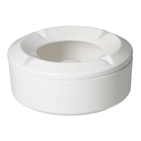 Aschenbecher &quot;Atakor&quot; weiß | ohne Werbeanbringung | Nicht verfügbar | Nicht verfügbar