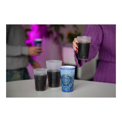 Trinkbecher &quot;Vital&quot;, 400 ml transparent milchig | ohne Werbeanbringung | Nicht verfügbar | Nicht verfügbar