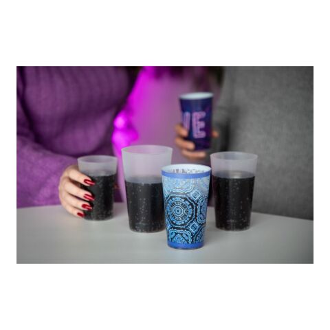 Trinkbecher &quot;Vital&quot;, 500 ml transparent milchig | ohne Werbeanbringung | Nicht verfügbar | Nicht verfügbar