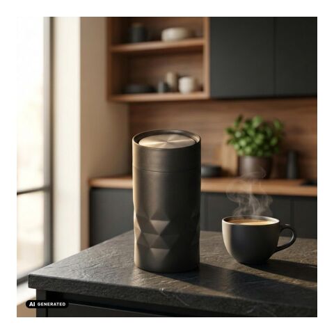 Thermobecher "Diamond 360", klein schwarz