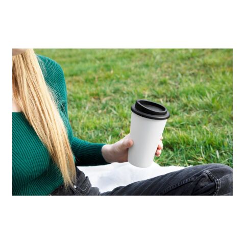 Kaffeebecher &quot;Premium&quot; weiß | ohne Werbeanbringung | Nicht verfügbar | Nicht verfügbar