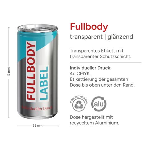 Secco ohne Werbeanbringung | Folie(Fullbody transp.) glzd