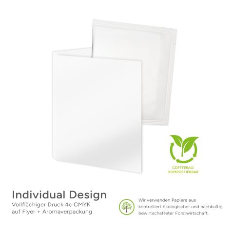 CoffeeFlyer - Good Trade - Individual Design Auf Aromaverpackung und Klappkarte