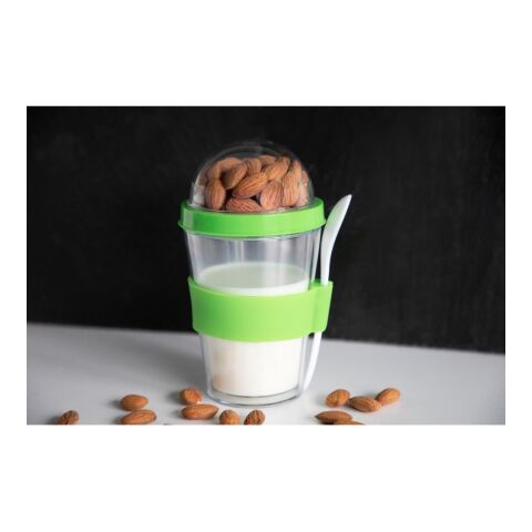 Müslibecher "Spoon" weiß