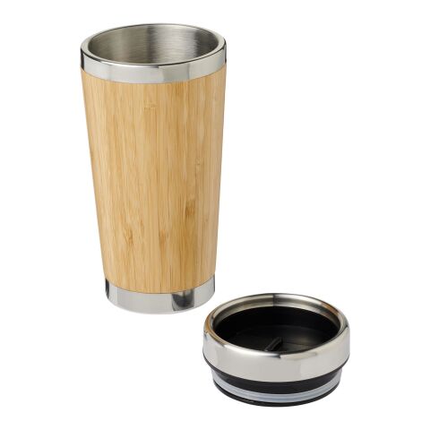 Bambus 450 ml Becher mit Bambus-Außenseite Standard | braun | ohne Werbeanbringung | Nicht verfügbar | Nicht verfügbar