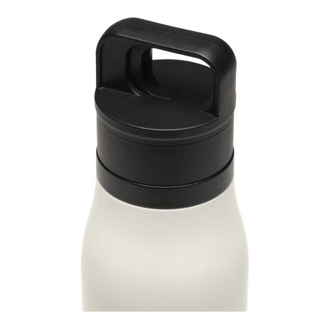 SMART 500 ml RCS doppelwandiger vakuumisolierter One-Touch Becher aus recyceltem Edelstahl weiß