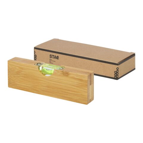 Flush Wasserwaage aus Bambus mit Flaschenöffner Standard | natur | ohne Werbeanbringung | Nicht verfügbar | Nicht verfügbar