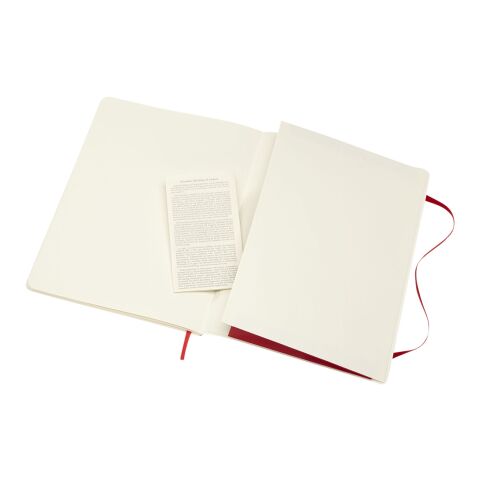 Moleskine Classic Softcover Notizbuch XL – blanko Standard | scharlachrot | ohne Werbeanbringung | Nicht verfügbar | Nicht verfügbar