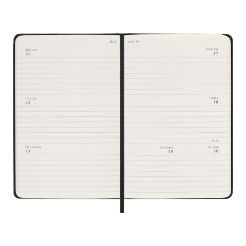 Moleskine Hardcover 12 Monate PK Wochenkalender Standard | schwarz | ohne Werbeanbringung | Nicht verfügbar | Nicht verfügbar