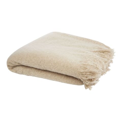 Ivy RPET Mohair-Decke beige | ohne Werbeanbringung | Nicht verfügbar | Nicht verfügbar | Nicht verfügbar