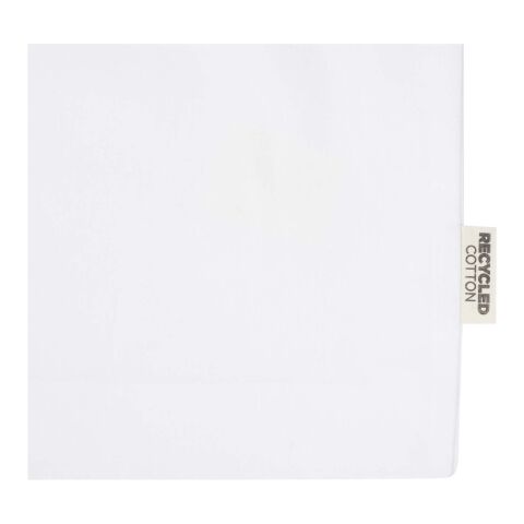 Madras 140 g/m² Baumwoll Tragetasche mit Seitenfalten aus GRS recycelter Baumwolle Standard | weiss | ohne Werbeanbringung | Nicht verfügbar | Nicht verfügbar | Nicht verfügbar