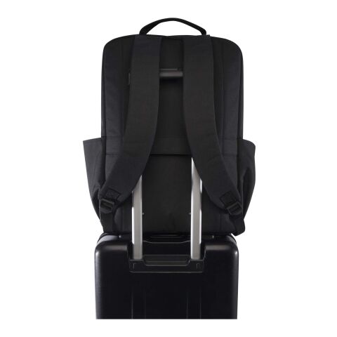 Libra 15" Laptop-Rucksack aus recyceltem GRS-Material 15 L Standard | Heather Charcoal | ohne Werbeanbringung | Nicht verfügbar | Nicht verfügbar | Nicht verfügbar