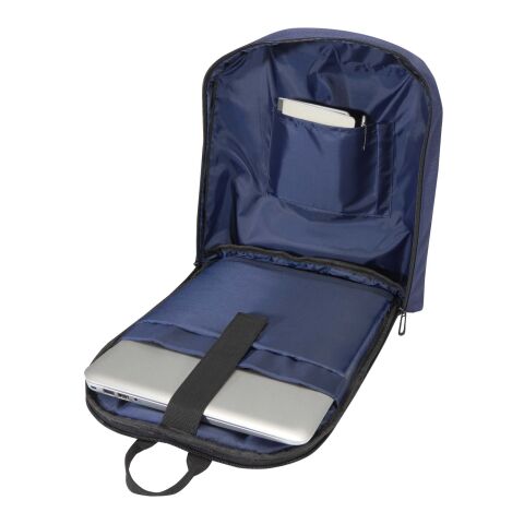Luma 15" GRS Laptop-Rucksack aus recyceltem Material mit Diebstahlschutz 10L Standard | navy | ohne Werbeanbringung | Nicht verfügbar | Nicht verfügbar