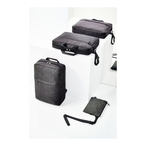 Halfar Notebook-Rucksack EUROPE grau | ohne Werbeanbringung