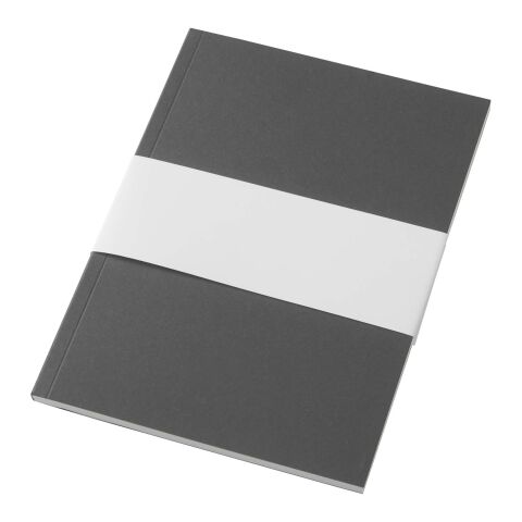 Novella Austen A5 Softcover Notizbuch aus Recyclingmaterial – 50 Blatt kohle