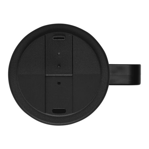 Brite-Ameriano® Grande 350 ml Isolierbecher mit auslaufsicherem Schraubverschluss schwarz-schwarz | ohne Werbeanbringung | Nicht verfügbar | Nicht verfügbar