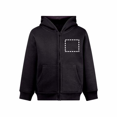 THC AMSTERDAM KIDS. Kinderjacken Schwarz | ohne Werbeanbringung | Nicht verfügbar | Nicht verfügbar | Nicht verfügbar