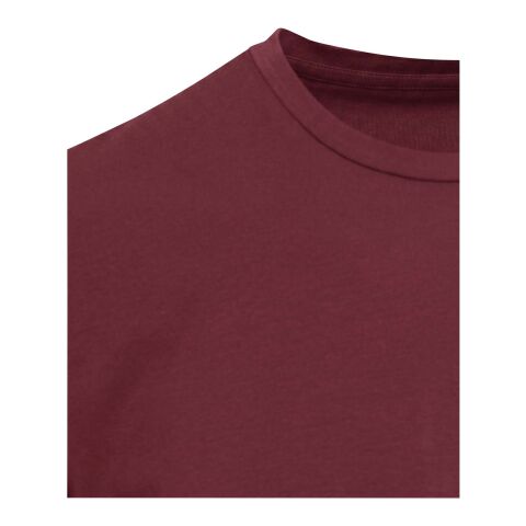 Balfour Kurzärmeliges T-Shirt aus 200 g/m² Bio Baumwolle (OCS), unisex Tiefes Burgunderrot | 4XS