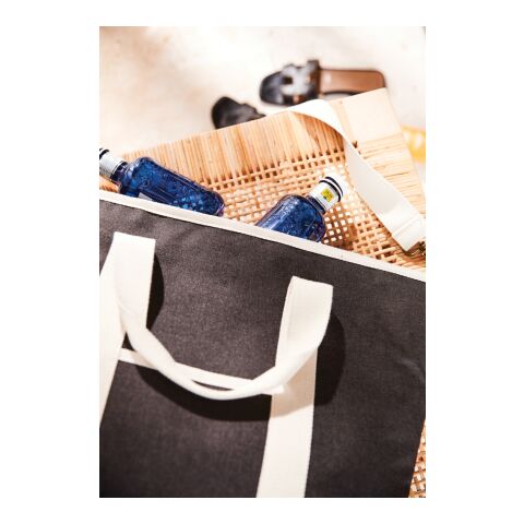 VINGA Recycled PET Sortino Tote-Cooler schwarz | ohne Werbeanbringung | Nicht verfügbar | Nicht verfügbar