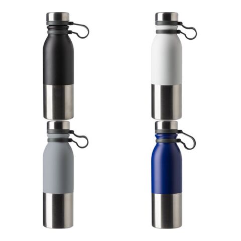 Edelstahlflasche (600 ml) Will Blau | ohne Werbeanbringung | Nicht verfügbar | Nicht verfügbar