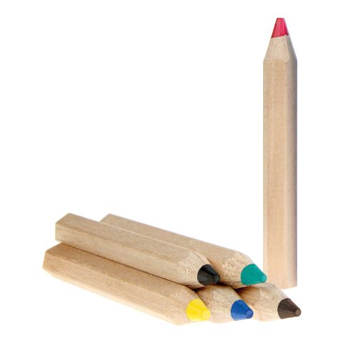 JUMBO Buntstift Memo-Set, inklusive Rundumdruck, Mal- und Spieleset ohne Werbeanbringung