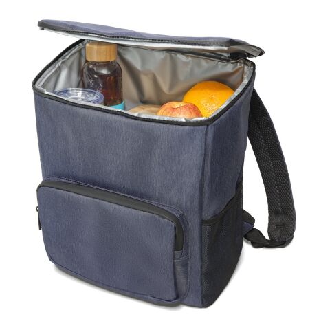 BOSTON COOLER. Isolierter Rucksack aus 2Tone Nylon 14 L Blau | ohne Werbeanbringung | Nicht verfügbar | Nicht verfügbar | Nicht verfügbar