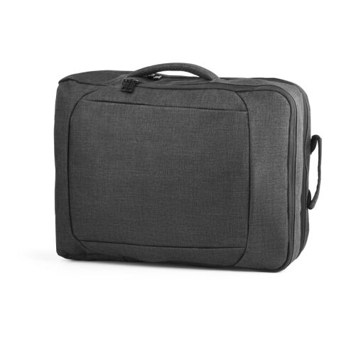 ALEXANDRIA. 2-in-1-Rucksack für 15.6"-Laptop aus 600D Polyester Dunkelgrau | ohne Werbeanbringung | Nicht verfügbar | Nicht verfügbar | Nicht verfügbar