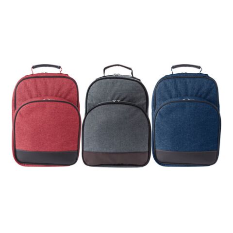 Picknick-Kühlrucksack &#039;Petra&#039; aus Polycanvas Blau | ohne Werbeanbringung | Nicht verfügbar | Nicht verfügbar