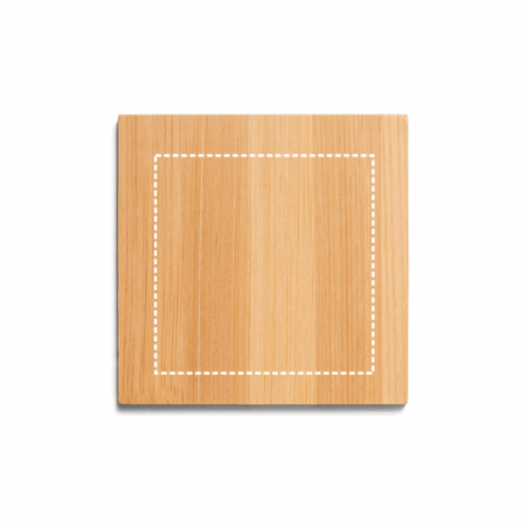 GAUTHIER. Glasuntersetzer aus Bambus Natur | ohne Werbeanbringung | Nicht verfügbar | Nicht verfügbar | Nicht verfügbar