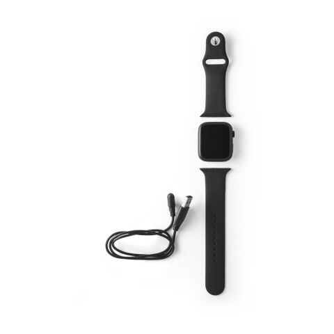 WILES. Smartwatch mit 1.85"-Bildschirm, IPX4, 3 Tage Akkulaufzeit und Silikonarmband schwarz | ohne Werbeanbringung | Nicht verfügbar | Nicht verfügbar | Nicht verfügbar