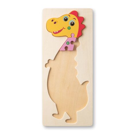 DIPLODOCO. Puzzle in Dinosaurierformat aus Kiefernsperrholz Naturhell | ohne Werbeanbringung | Nicht verfügbar | Nicht verfügbar | Nicht verfügbar