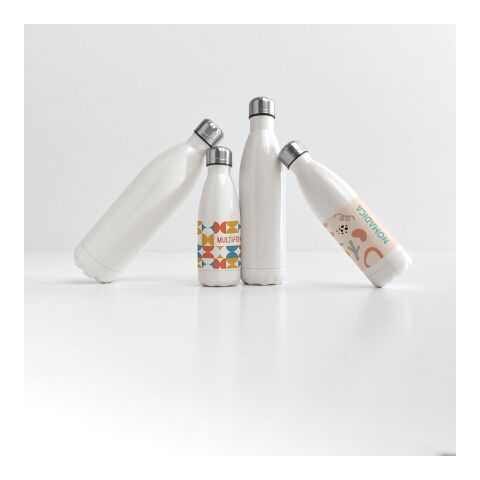Mississippi 450W Trinkflasche recy.Edelstahl, 430 ml. Für Sublimationsdruck geeignet Weiß | ohne Werbeanbringung | Nicht verfügbar | Nicht verfügbar | Nicht verfügbar