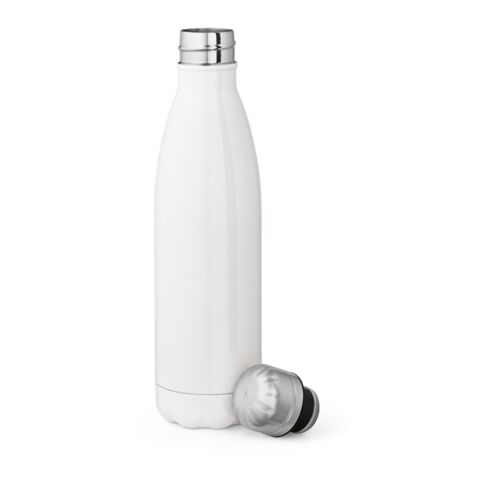 Mississippi 550W Trinkflasche recy.Edelstahl 535 ml Weiß | ohne Werbeanbringung