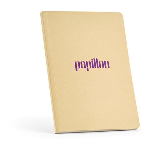 Cervantes A5 Notizbuch aus Bambusfasern. 196 Seiten aus 70gsm recy.Papier Hellbraun | ohne Werbeanbringung | Nicht verfügbar | Nicht verfügbar | Nicht verfügbar