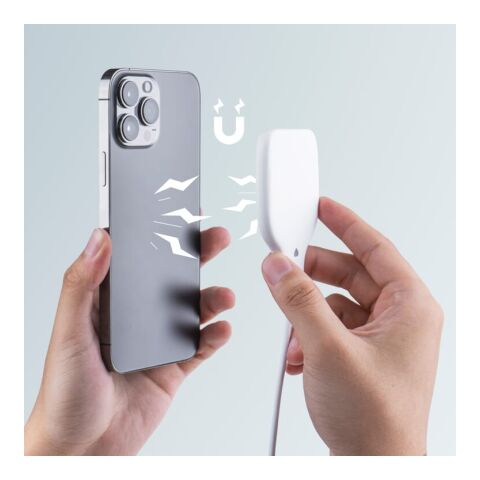 Xoopar PD Magnetic Wireless Charger Weiss | ohne Werbeanbringung | Nicht verfügbar | Nicht verfügbar | Nicht verfügbar