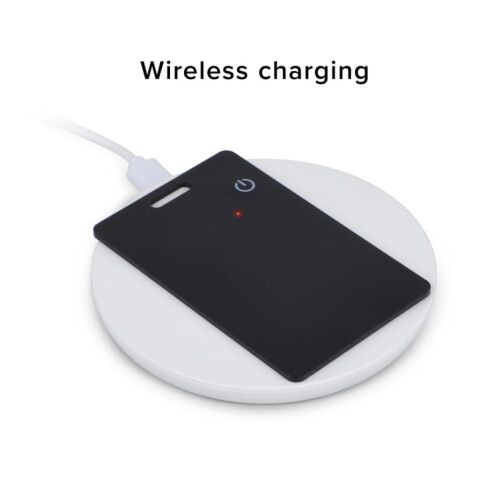 Xoopar ICE-Card Ultradünne Tracker-Karte wiederaufladbar Schwarz | Digitaldruck | Seite 1 | 64 mm x 53 mm