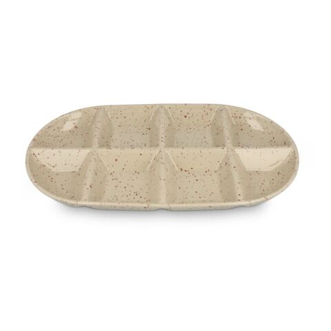 Sagaform Ditte Keramik-Servierplatte 36 x 20 cm Beige | ohne Werbeanbringung | Nicht verfügbar | Nicht verfügbar