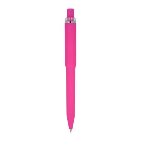 Ozzy-Stift mit Soft-Touch Rosa | 3D Digitaldruck | 270° vom Clip | 42 mm x 8 mm