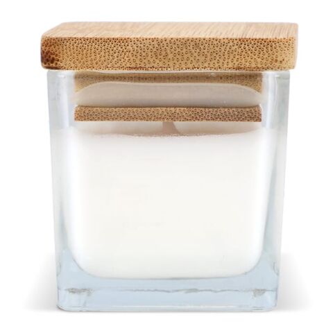 Chakra Kerze auf pflanzlicher Basis im Glasgefäß regenbogenfarben | ohne Werbeanbringung | Nicht verfügbar | Nicht verfügbar