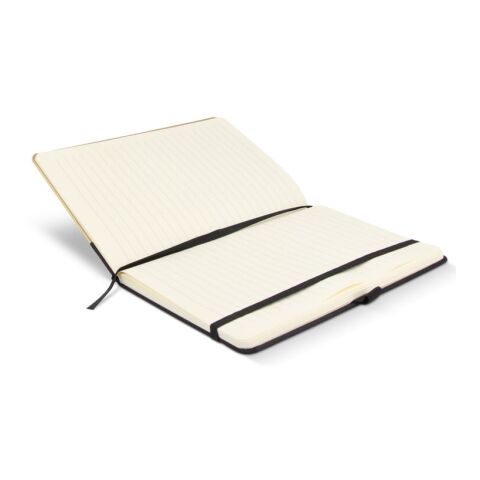 Notizbuch bamboo &amp; R-PET A5 schwarz | ohne Werbeanbringung | Nicht verfügbar | Nicht verfügbar | Nicht verfügbar