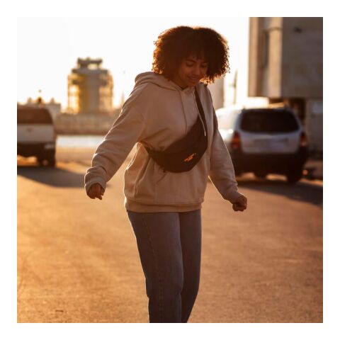 Umhängetasche R-PET 5L Schwarz | ohne Werbeanbringung | Nicht verfügbar | Nicht verfügbar | Nicht verfügbar